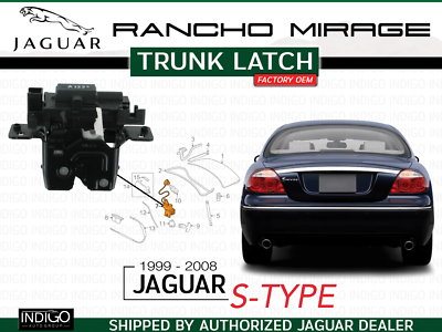 JAGUAR OEM 2004 1 2-2008 S-Type Trunk Latch XR856390 | eBay
