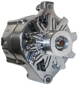NEW POWERMASTER ALTERNATOR,POLISHED,SERPENTINE,140AMP,FORD,LINCOLN