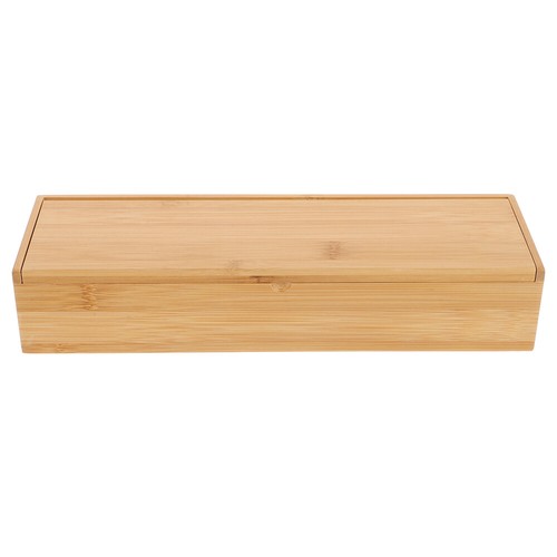 Kitchen Countertop Cutlery Utensil Organizer Drawer Bamboo Chopsticks Box