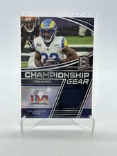 2022 Panini Spectra Cam Akers Championship Gear Jersey Relic #'d /99