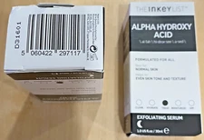 THE INKEY LIST ALPHA HYDROXY ACID FOR NIGHT EXFOLIANTING SERUM 1.0 OZ, 2 X $28