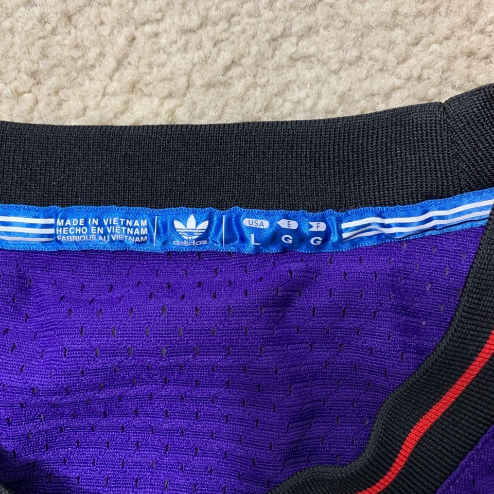 Adidas Vince Carter Toronto Raptors NBA Jersey 15 Dino Purple Youth