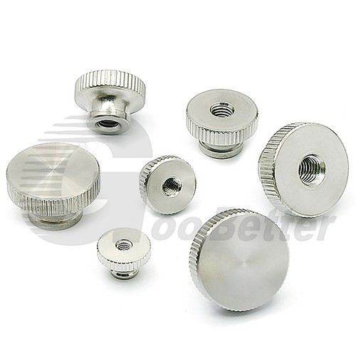 Stainless Steel High Knurled Thumb Nuts M2,2.5,3,4,5,6,8,10 Hand Grip Knob Nut