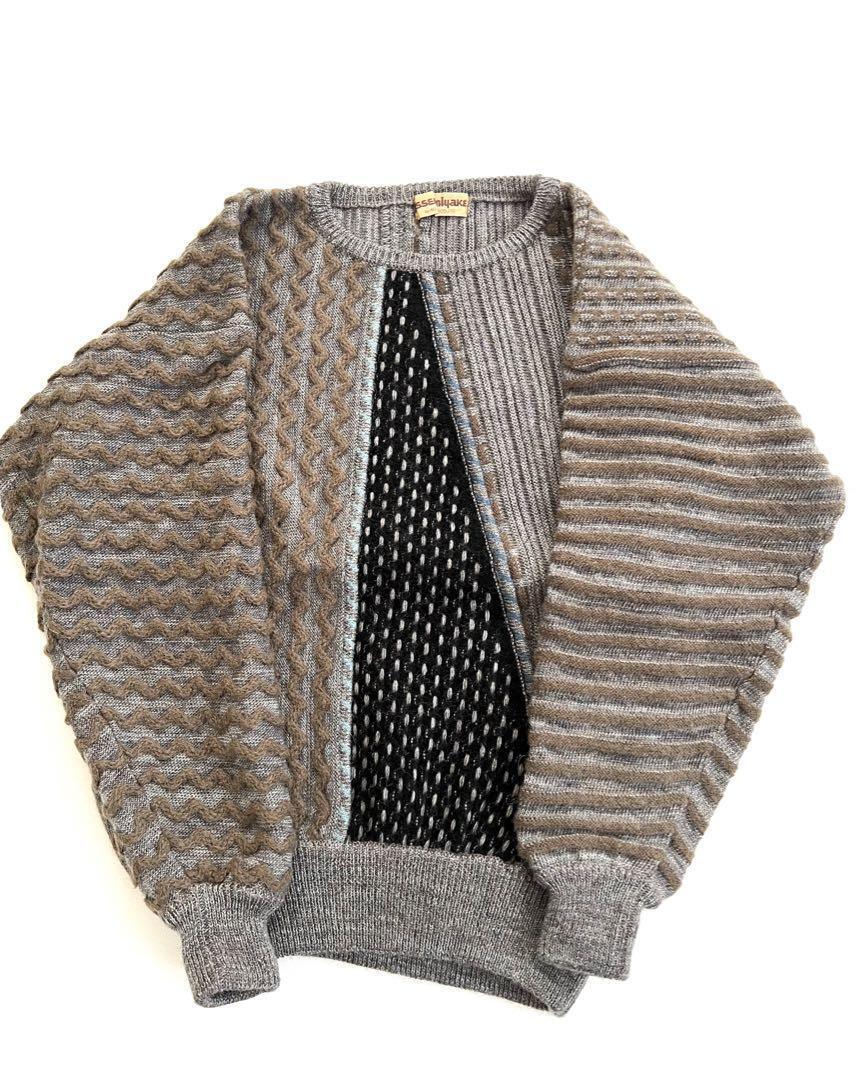 issey miyake knit sweater 70s rare miyakeissei 3D | eBay issey miyake knit sweater 70s rare miyakeissei 3D | eBay