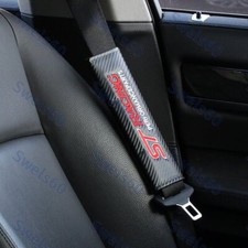Carbon Look Embroidery Seat Belt Cover Shoulder Pads For Ford St Racing 2pc New Carbon Look Embroidery Seat Belt Cover Shoulder Pads For Ford St Racing 2pc New