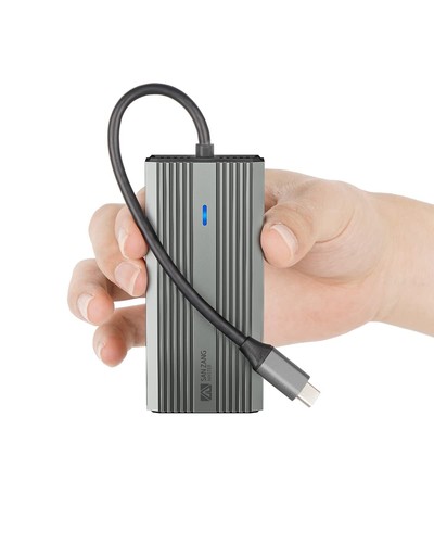 5/6/8/9/10 in 1 Multiport USB C Hub Adapter HDMI 4K USB 3.0 Micro SD für Macbook - Bild 9 von 44