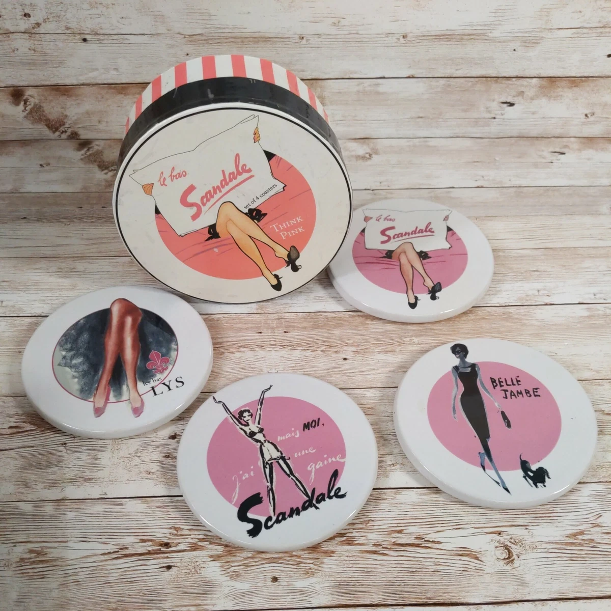 Pink drink 2025 coasters