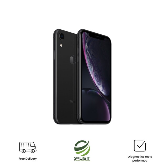 Apple iPhone XR 64GB Black (Unlocked) A2105 (GSM) for sale online
