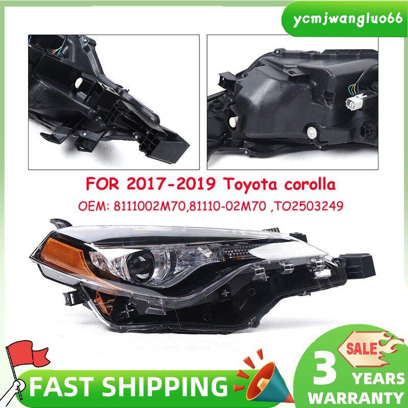Las Mejores Ofertas En Njuntos De Faros Sin Marca Para 2018 Toyota Rolla | EBay
