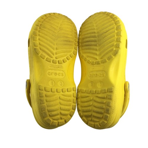 CROCS CLASSIC SCARPE SANDALI GIALLI ZOCCOLO IMPERMEABILI OUTDOOR DONNA 8 UOMO 6 - Foto 6 di 8