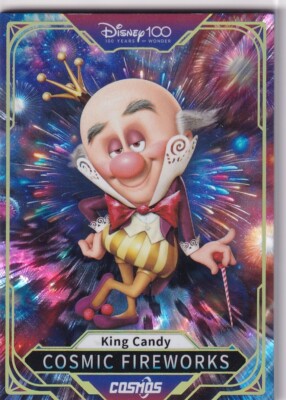 Kakawow Disney 100 Cosmos 2024 CDQ-DZ-100 King Candy Cosmic Fireworks