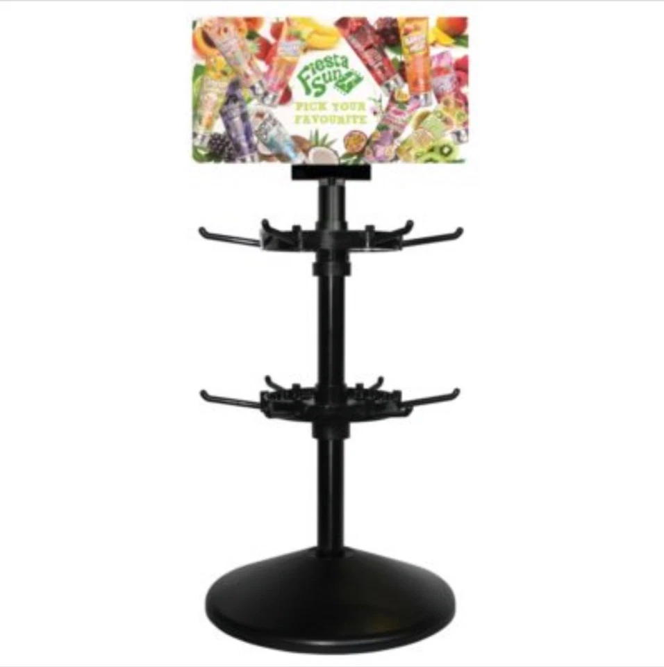 FIESTA SUN (CAN BE USED FOR ALL SACHETS) FIESTA SUN ROTATING DISPLAY STAND SUNBED TANNING LOTION CREAM SACHETS