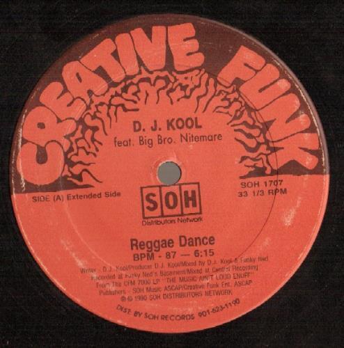 DJ KOOL FEATURING BIG BRO NITEMARE: REGGAE DANCE (CD.) - 第 1/1 張圖片