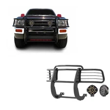 Black Horse 17T80202MA-PLB Black Grille Guard w/LED for 4Runner/Tacoma