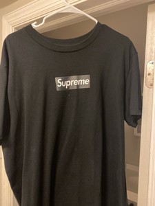 supreme box logo tee ebay