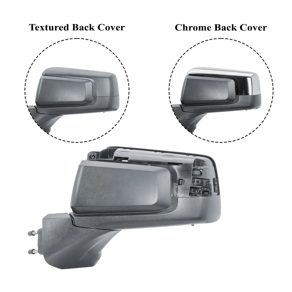 Driver Left Side Door Mirror Power Heated for 2019 to 2025 GMC Sierra 1500 - Image 2 of 4
