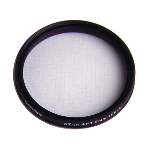 Tiffen 62STR42 62mm Star 4 Point 2mm Filter - Creates a