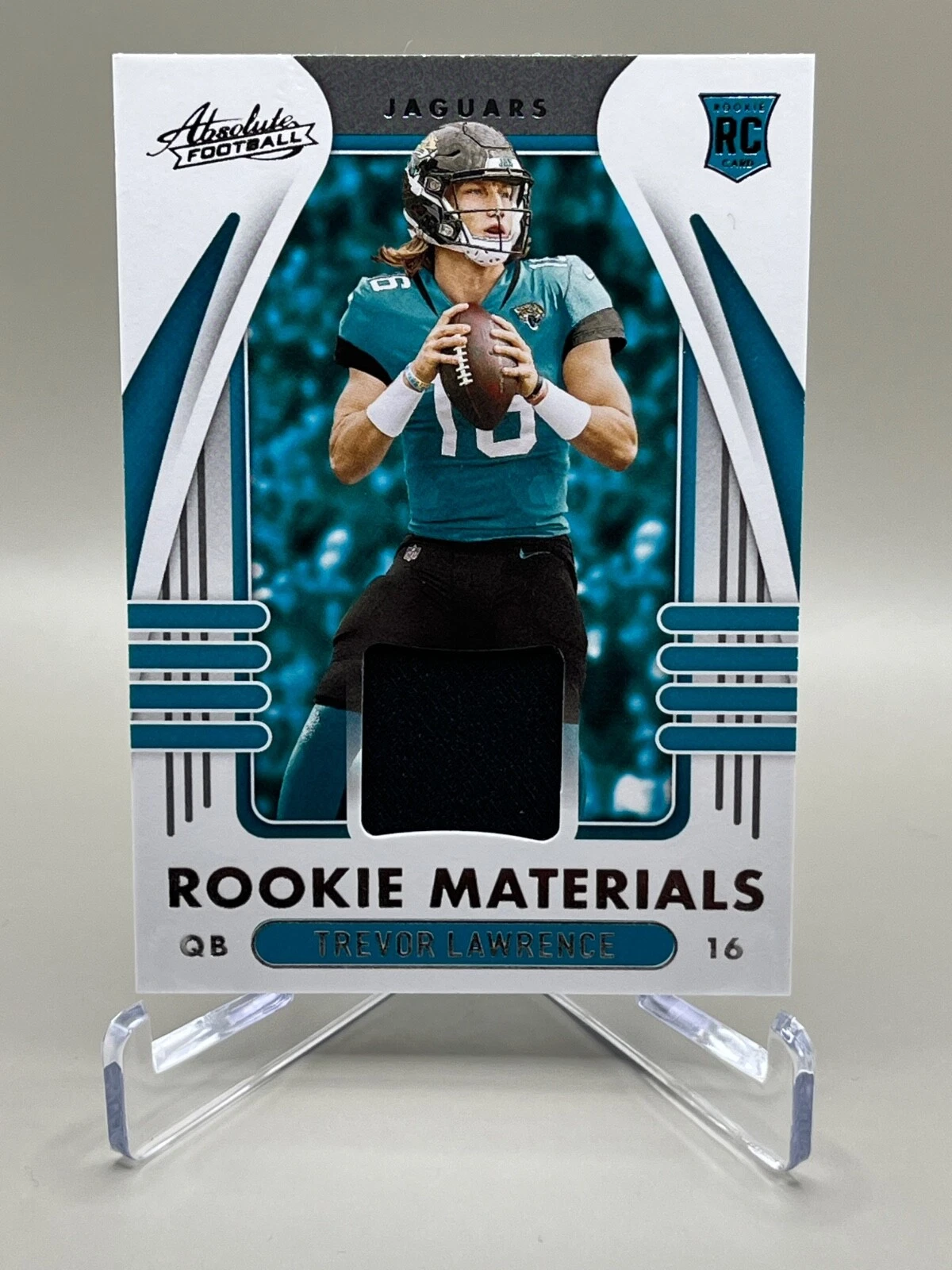 Trevor Lawrence Panini Absolute War Room Materials #TRL Base