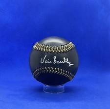 Vin Scully Signed Black Ball Los Angeles Dodgers Baseball PSA/DNA HOF RARE