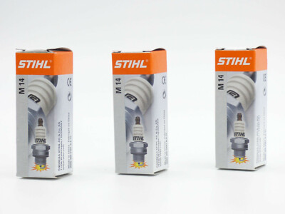 original Stihl  Zündkerzen 3 Stück Motorsense Stihl FS 300 350 400 450 480