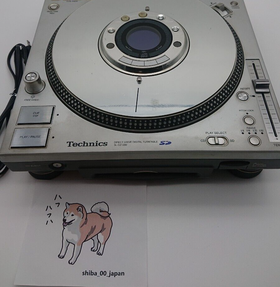 Technics SL-DZ1200 Digital Turntable Direct Drive Used DJ CDJ Fast 