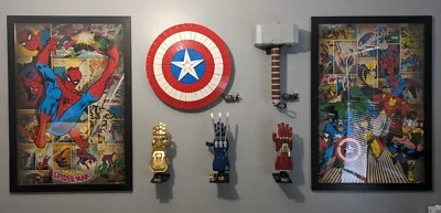 76262 LEGO Marvel Captain America's Shield Wall Mount Display Bracket
