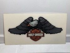 Harley Davidson Motorcycle Vintage Eagle Bar  Shield Iron On Transfer 10  