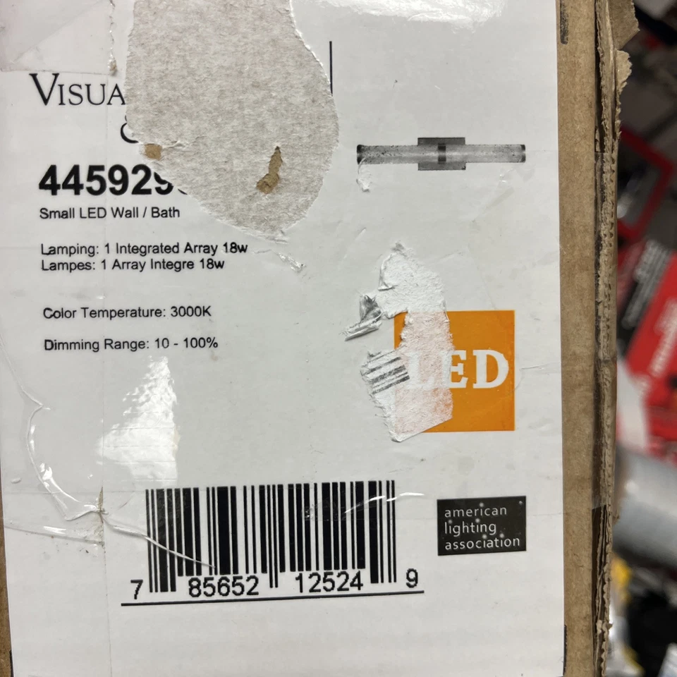 Tocador Syden Generation Lighting 4459293S-848, 1 luz 18 vatios, latón satinado Foto 2 de 4