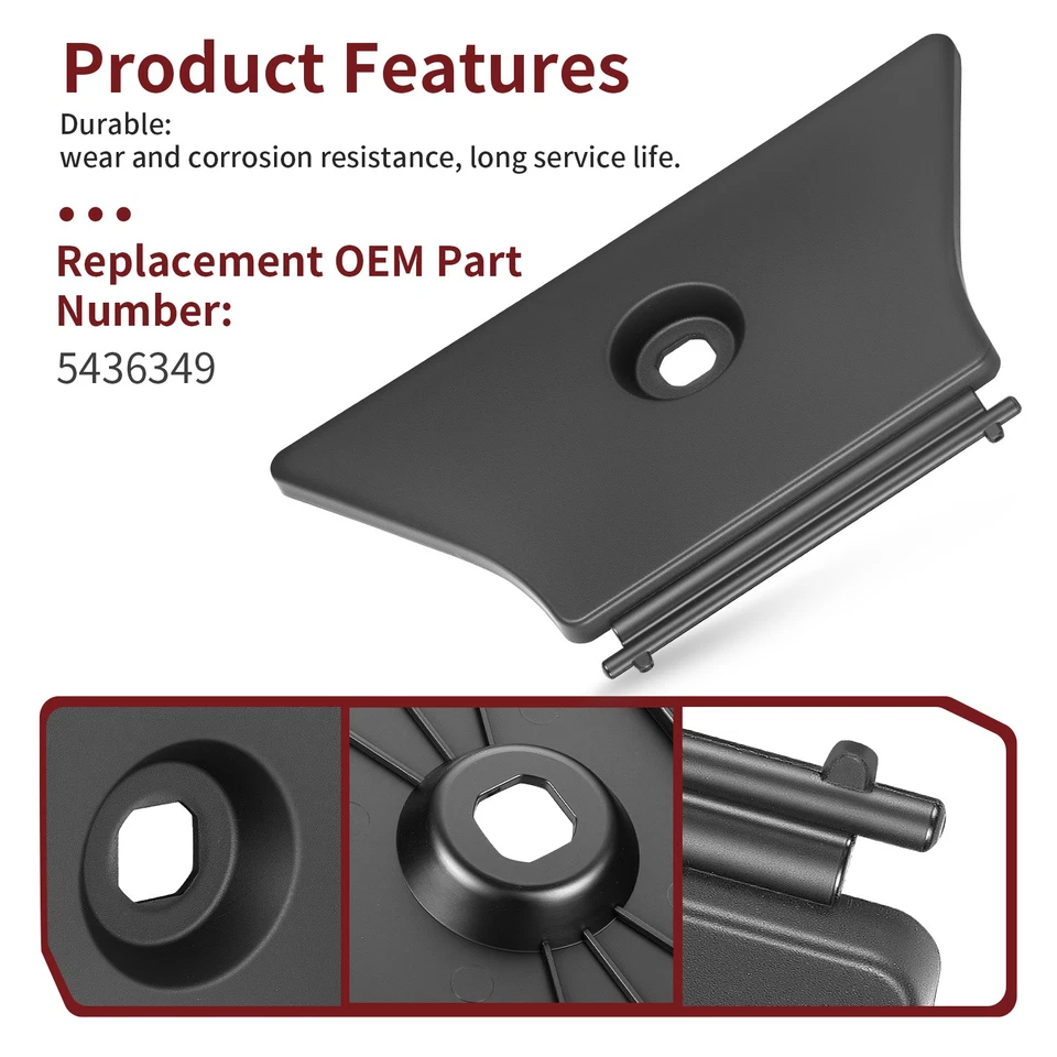 Tapa de puerta de caja de almacenamiento para Polaris Sportsman 400 450 500 570 700 800 ETX 5436349 Foto 3 de 4