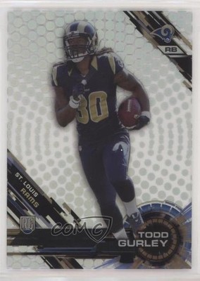 2015 Topps High Tek Pattern 2 Spiral/Dots Todd Gurley II #108 Rookie RC 9k7