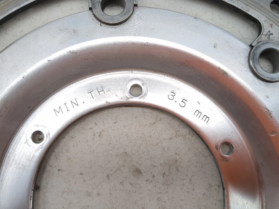 04-08 Rotores de freno de disco delanteros Honda VTX 1800 Foto 2 de 4