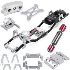 Für Axial SCX10 II 90046 1:10 RC Auto Crawler 313mm Radstand Rahmen Chassis Kit