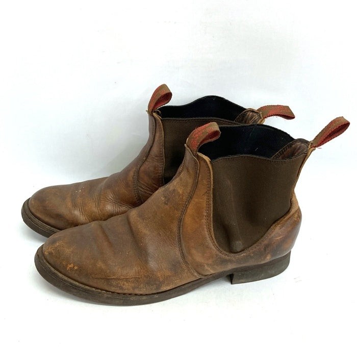 RED WING 8191 Side Gore Chelsea BOOTS Brown Used