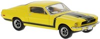 Brekina 1/87 Ford Mustang Fastback Gelb Statisches Modell Diecast