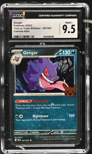 Trick Or Trade Gengar CGC 10 (9.5)