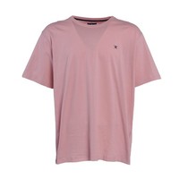 Hackett London T-Shirt Pink Logo Embroidered Strick HM500403 Gr. 3XL Xxxl Herren