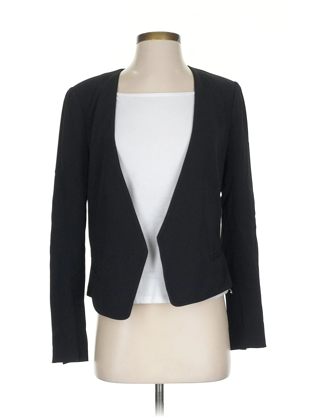 Rebecca Taylor Women Black Blazer 4 - image 1