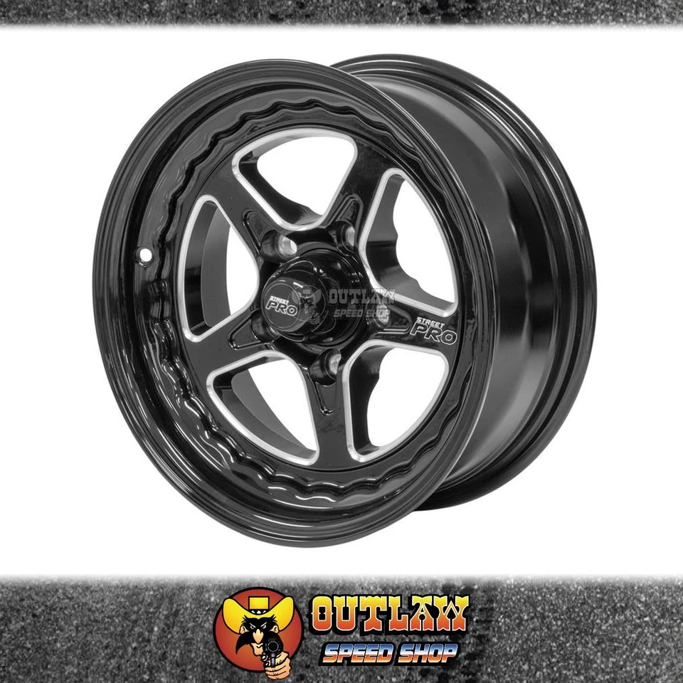 STREET PRO II CONVO PRO BLACK 15" X 7" X 3.5" BS FITS CHEV - STP002-157000-BK