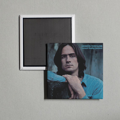 James Taylor - Sweet Baby James (2019 Remaster) Album Cover Locker Fridge Magnet