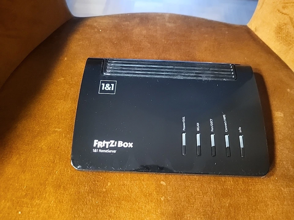 AVM FRITZ!Box 7520 USB-WLAN-Router, Schwarz, 1&1 Edition