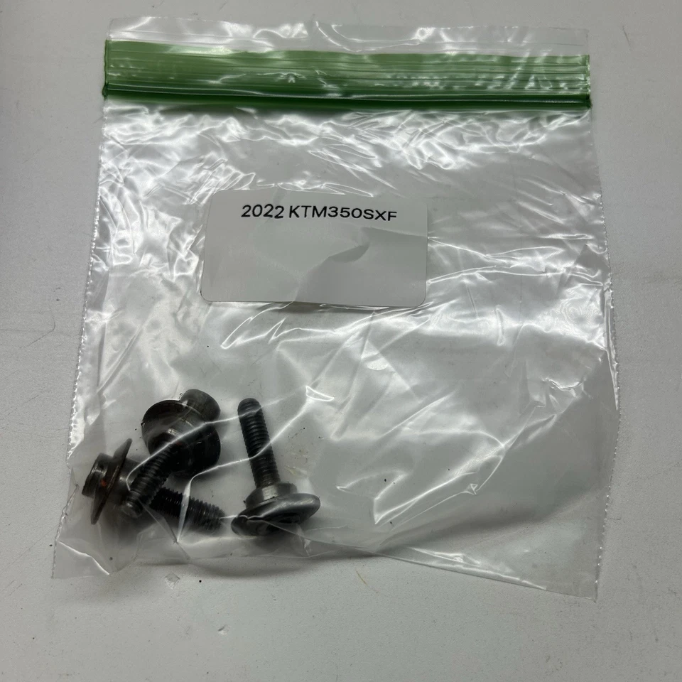 KTM350SXF 2022 KTM 350 SXF plástico Acerbis placa de deslizamiento Foto 3 de 4