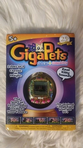 Giga Pets StarCat CompuKitty 25th Anniversary 2023 Collector’s Edition New