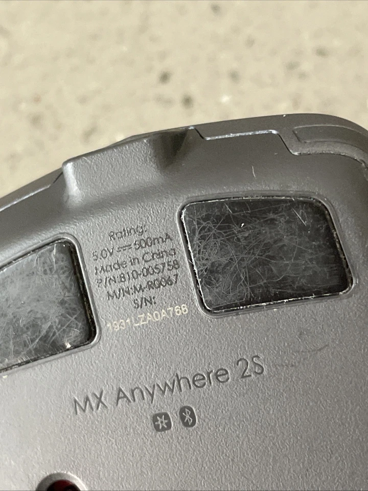 Logitech MX Anywhere 2S Bluetooth Edition Wireless Gaming Mouse TESTED WORKS - Image 4 of 4