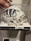 Tee Higgins signed Cincinnati Bengals mini helmet NFL, BAS authenticated