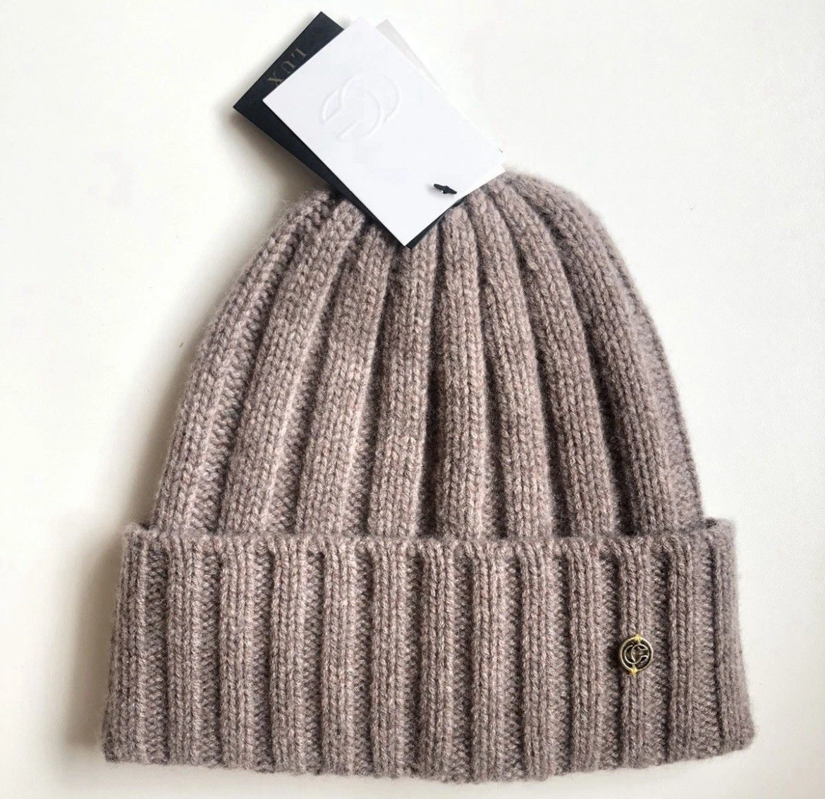 Chaos Cashmere / Merino Beanie TAUPE