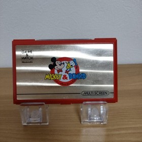 Nintendo Game & Watch Mickey & Donald Classic Handheld Game Rare Collectible