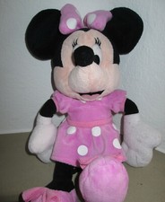 Disney Mickey Mouse Mini Minnie Maus Plüsch Plüschtier Stofftier rosa 35 cm groß