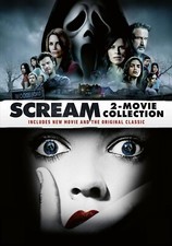 Scream 1996 Scream 2022 DVD Horror Collection NEW Courtney Cox Jenna Ortega