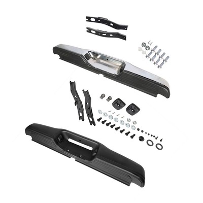 Complete Steel Rear Step Bumper Assembly For Toyota Tacoma 1995-2004 New