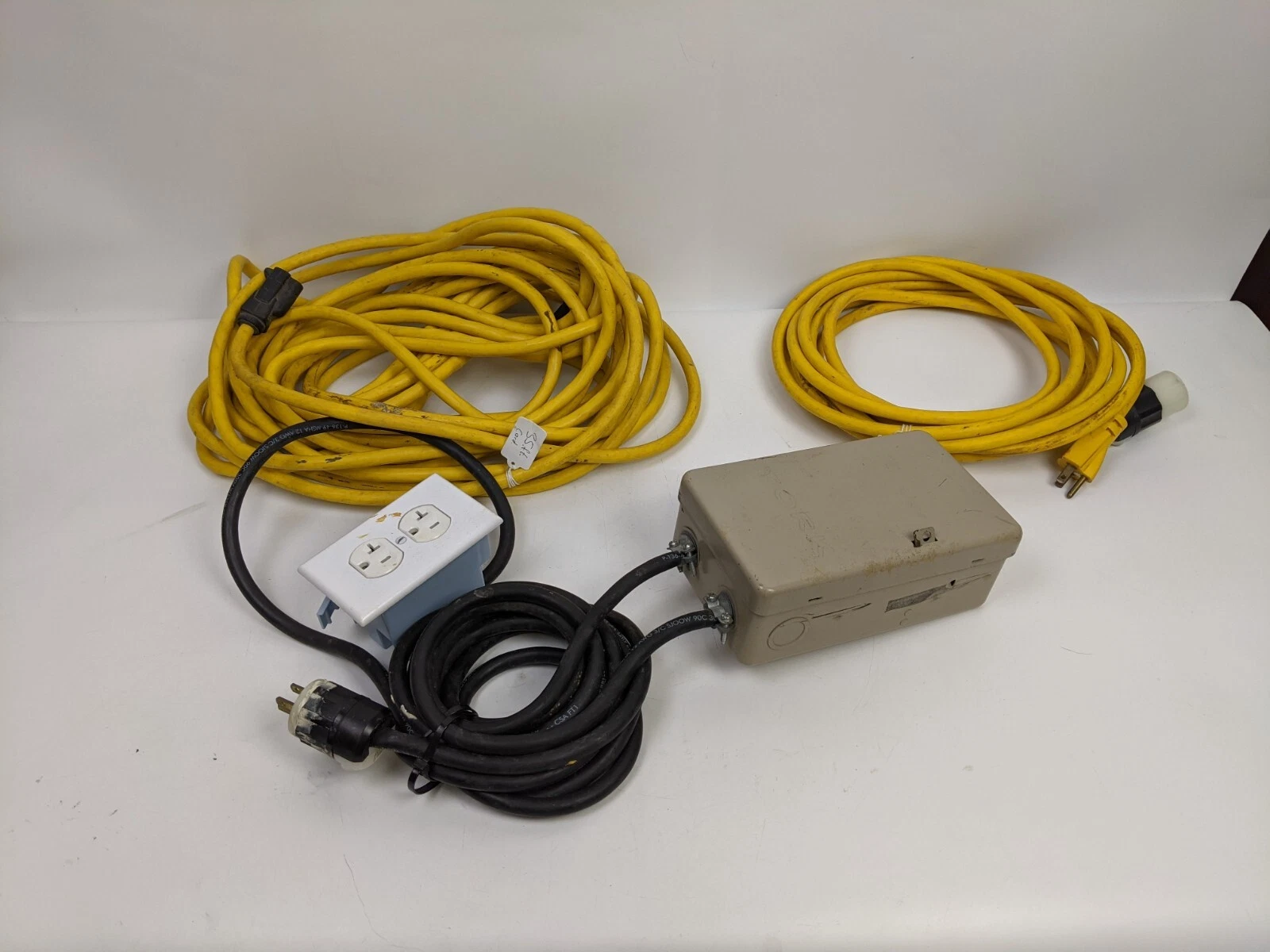 Tork Electric Cycle Timer with Cords